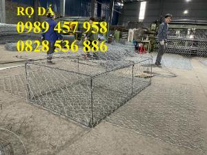 Rọ đá chống sạt lở 2x1x1 và 2x1x0,5m, Rọ thép mạ kẽm 1x1x1m, 1x1x0,5m mới 100%