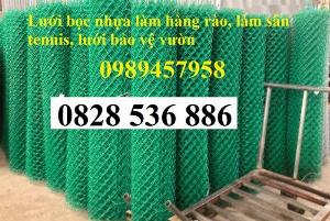 Lưới b40 bọc nhựa PVC 50x50, 60x60, 70x70, Lưới làm sân tennis, Lưới làm lồng nuôi cá