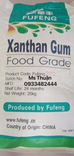 Xanthan gum food grade , fufeng 200/trung quốc