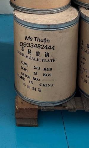 Sodium salicylate c7h5nao3, trung quốc, 25kg/thùng