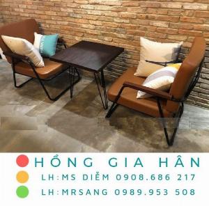 Bàn ghế gỗ cafe cao cấp Tp.HCM Hồng Gia Hân G1006