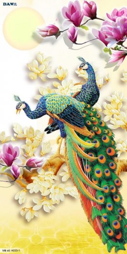 Tranh gạch 3d trang trí phòng khách - SMC44