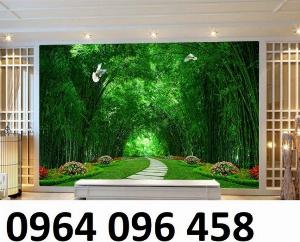 Tranh gạch 3d phong cảnh tre trúc - SKDX33