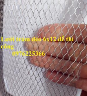 Chuyên phân phối lưới trám 6x12, lưới trám trát tường 6x12, lưới chống nứt 6x12