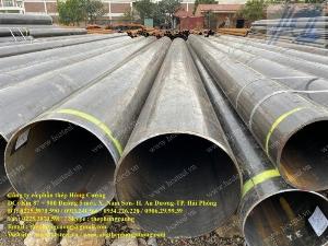 Ống thép hàn 610 x 16 ly x 12m , ống hàn 610 x 14mm x 12m , ống thép hàn 610x 12,7mm x 12m