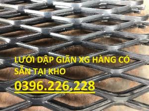 Lưới dập giãn có nhiều thông số đa dạng chịu lực tốt kiểu dáng đẹp- lưới XG 31 dày 1,2mm(12mm x30mm)khổ 1m2 x10m