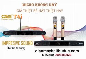 Micro Karaoke Không Dây CAVS T4i chính hãng đến từ USA