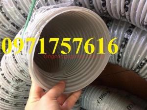 Ống hút bụi gân nhựa D120,D150,D168