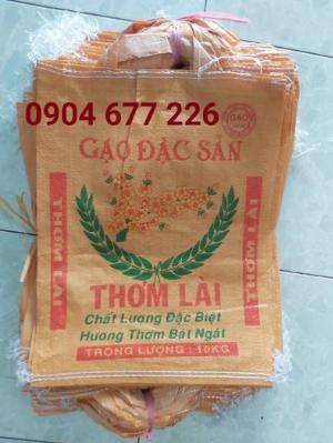 Bao pp dệt đựng gạo giá rẻ.