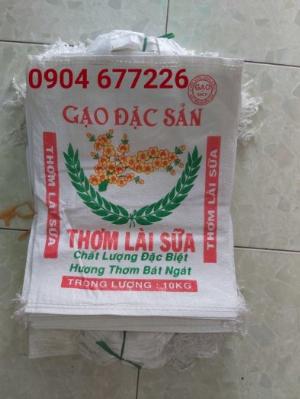 Bao pp dệt đựng gạo giá rẻ.
