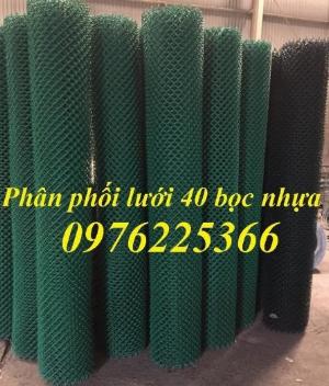 Hàng rào lưới B40 bọc nhựa