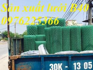 Hàng rào lưới B40 bọc nhựa