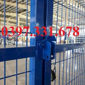 Hàng rào lưới thép phi 4, phi 5, phi 6 ngăn kho, vách ngăn nhà xưởng, vách ngăn nhà máy