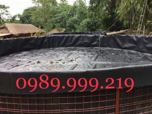 Dùng bạt hdpe 0.5mm Tiết kiệm được công lao động, thời gian, công sức sửa chữa ao hồ