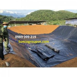 Dùng bạt hdpe 0.5mm Tiết kiệm được công lao động, thời gian, công sức sửa chữa ao hồ