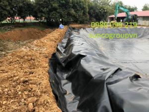 Màng chống thấm HDPE là sản phẩm Polymer tổng hợp ở dạng cuộn hoặc tấm.