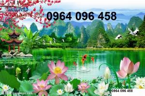 Tranh gạch 3d phong thủy - 5444XB