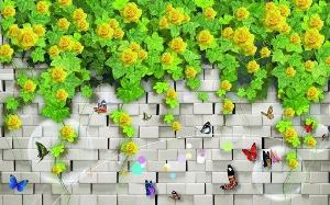 Tranh gạch 3d hoa hồng - FSZ33