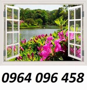 Tranh gạch 3d cửa sổ - GCX33