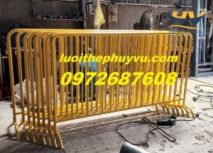 Rào chắn di động, hàng rào di động có bánh xe nhận sản xuất theo yêu cầu tại Đồng Nai