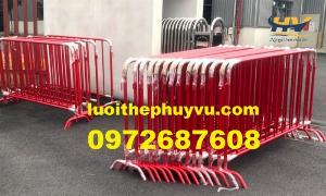 Rào chắn di động, hàng rào di động có bánh xe nhận sản xuất theo yêu cầu tại Đồng Nai
