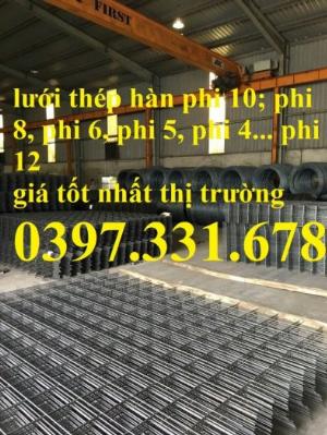 Lưới thép hàn phi 10 ô 100x100, 150x150, 200x200, 250x250, 300x300 tại Hà Nội