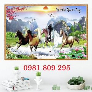 Gạch tranh 3d ngựa , tranh gạch men