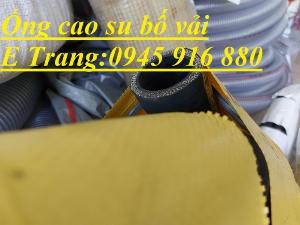 Ống cao su bố vải phi 100, phi 114, phi 125, phi 150, phi 200, phi 220, phi 250, phi 300 chịu mài mòn cao