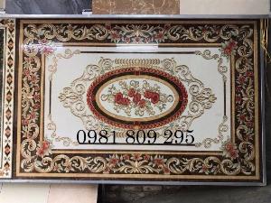 Gạch thảm lát nền phòng khách