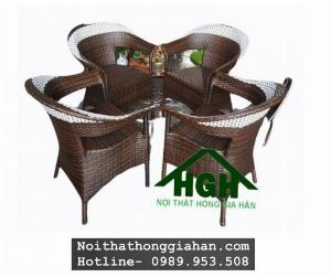 Ghế mây nhựa Tp.HCM Hồng Gia Hân M1001