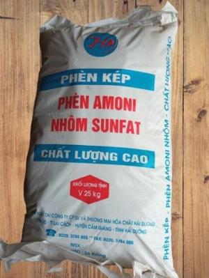 PHÈN NHÔM AMONI SUNFAT NH4AL(SO4)2 – PHÈN KÉP