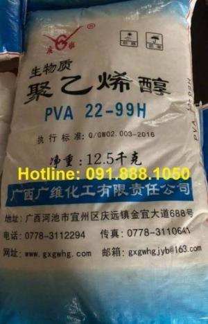 Bán PVA 22-99H, Keo sơ dừa (Trung Quốc), 12.5kg/bao