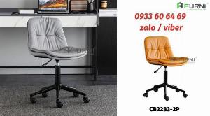 Ghế làm việc tại nhà nệm da simili cao cấp nhập khẩu CB2283-2P