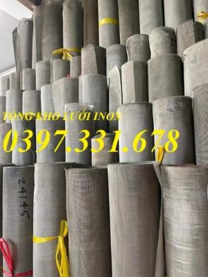 Lưới inox 304 1ly, 1,2ly, 1.5ly, 2ly, 3ly ô 5x5; 10x10, 15x15, 25x25, 30x30 giá rẻ nhất thị trường