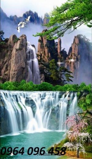 Tranh gạch 3d ốp tường khổ đứng - 7YTRE
