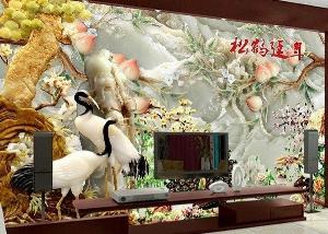 Tranh gạch 3d hoa sứ ngọc - 7422X