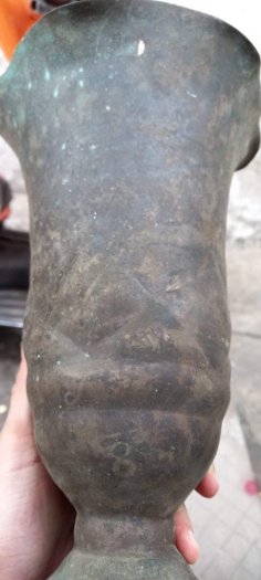 Bình đồng vỏ 105mm