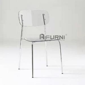 Bộ bàn ghế tiếp khách trong suốt dành cho showroom