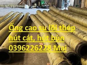 Ứng dụng của ống cao su lõi thép phi 450 ,ống chịu áp lực làm việc cao không móp méo cây dài 1m, 2m,3m,4m