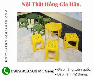 Bộ bàn ghế trà chanh xịn xò Tp.HCM Hồng Gia Hân T1015