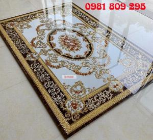 Thảm gạch lát nền phòng khách