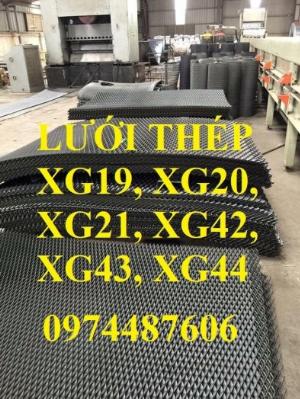 Lưới thép dập giãn XG 19, XG20, XG21, XG42, XG43, XG44. Hàng có sẵn