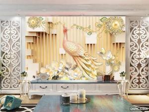 Tranh gạch 3d rồng phượng - SCN74
