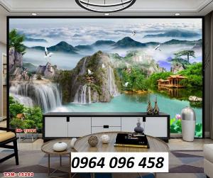 Tranh gạch 3d phong cảnh đồng quê - 955CM