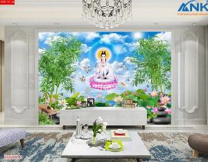 Tranh phật bàn thờ tranh gạch 3d phật bàn thờ - DMV76
