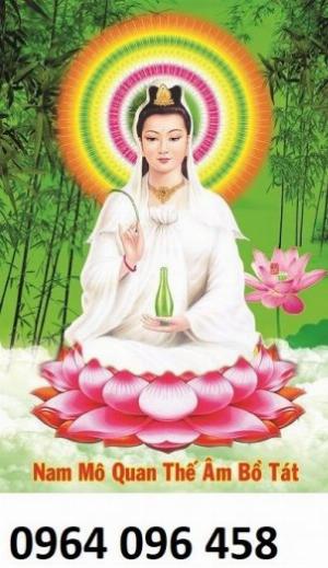 Tranh gạch 3d phật quan âm - SCB84