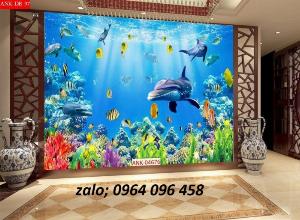Mẫu tranh gạch 3d ốp tường phòng tắm - smcbc76
