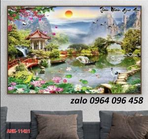 Tranh gạch 3d sơn thủy hữu tình - ACMN5