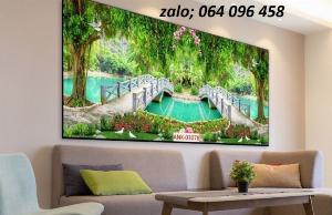 Tranh gạch 3d sơn thủy hữu tình - ACMN5