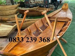 Ghe gỗ, xuồng gỗ, thuyền trang trí nhà hàng, thuyền trưng bày hải sản, thuyền gỗ câu cá, chở giạ